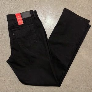 NWT Levi’s 505 straight black